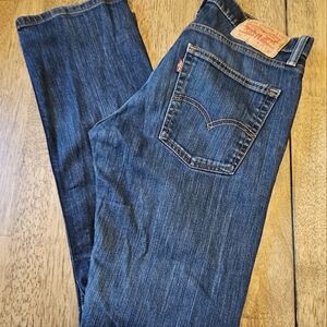 Levi's 514 - 32x32 Straight - Mens Jeans - Dark Wash